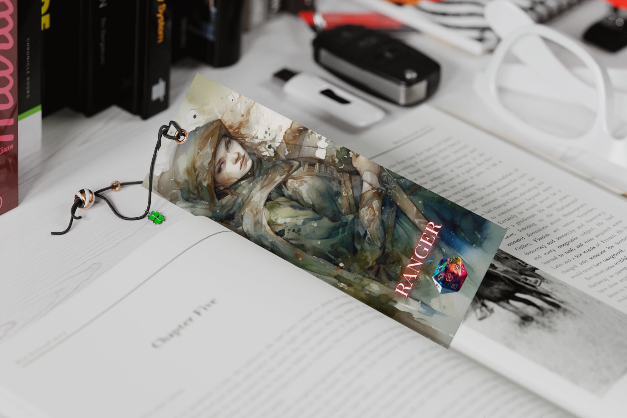 Dungeons and Dragons Inspired Bookmarks Level up Your - Etsy