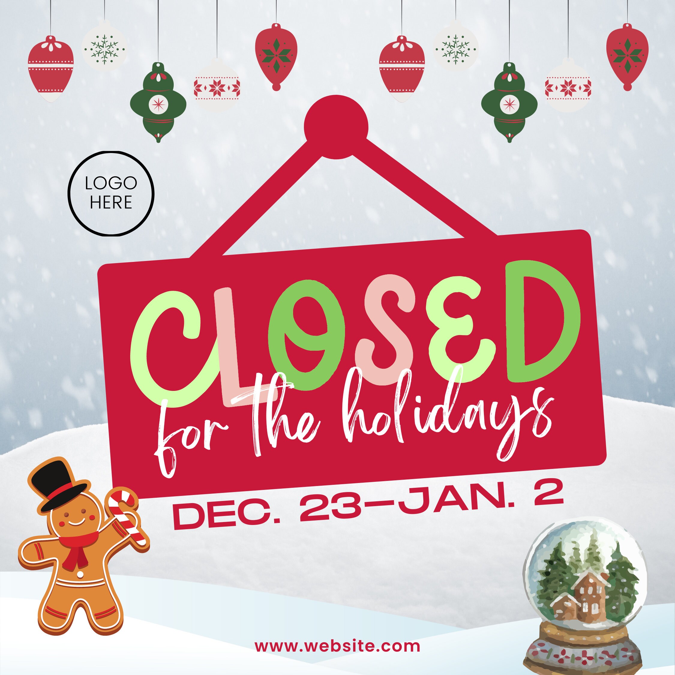 Canva Holiday Templates