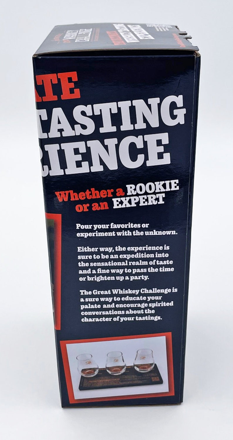 The Original Great Whiskey Challenge Blind Tasting Bourbon Kit - Spirit Ultimate Tasting Game - Bourbon Whiskey Taste Test Set image 4