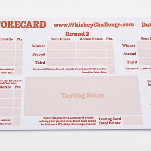 The Original Great Whiskey Challenge Blind Tasting Bourbon Kit - Spirit Ultimate Tasting Game - Bourbon Whiskey Taste Test Set image 7