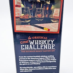 The Original Great Whiskey Challenge Blind Tasting Bourbon Kit - Spirit Ultimate Tasting Game - Bourbon Whiskey Taste Test Set image 5