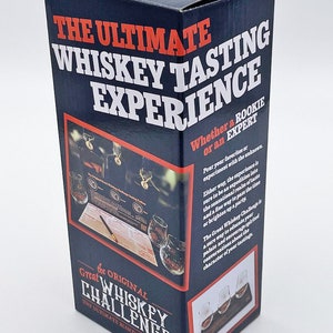 The Original Great Whiskey Challenge Blind Tasting Bourbon Kit - Spirit Ultimate Tasting Game - Bourbon Whiskey Taste Test Set image 3