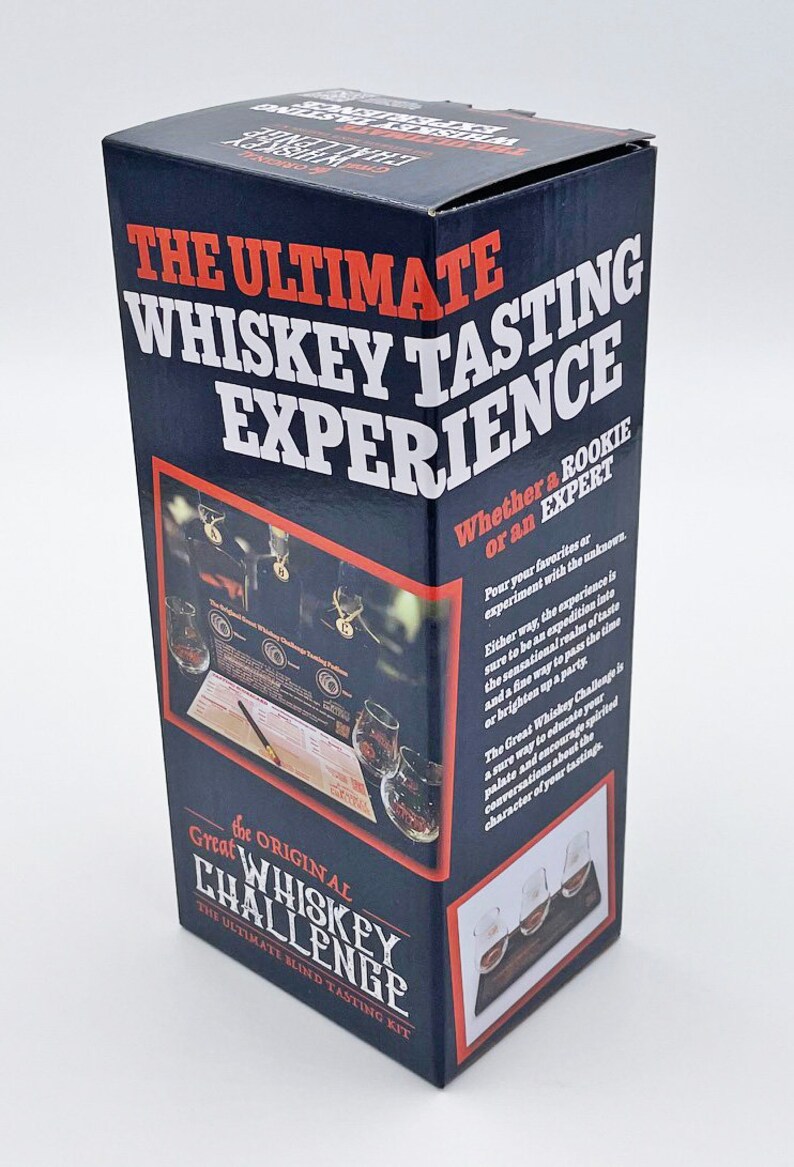 The Original Great Whiskey Challenge Blind Tasting Bourbon Kit - Spirit Ultimate Tasting Game - Bourbon Whiskey Taste Test Set image 3