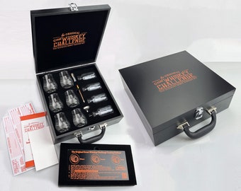 Great Whiskey Challenge Master Edition Multi User Blind Tasting Kit - Bourbon Travel Tasting Game