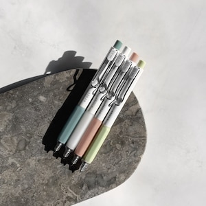 Gelstifte mit schwarzer Tinte, präziser Gelschreiber für Planer, Tagebuch, Journaling etc. Dicke 0,5mm | Moderne Gelstifte in Schwarz
