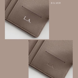 Refillable Notebook Cover «Taupe Clair» | Personalizable | With rings or without rings | Binder Discbound | A5 Ring Planner | Agenda 2024 image 4