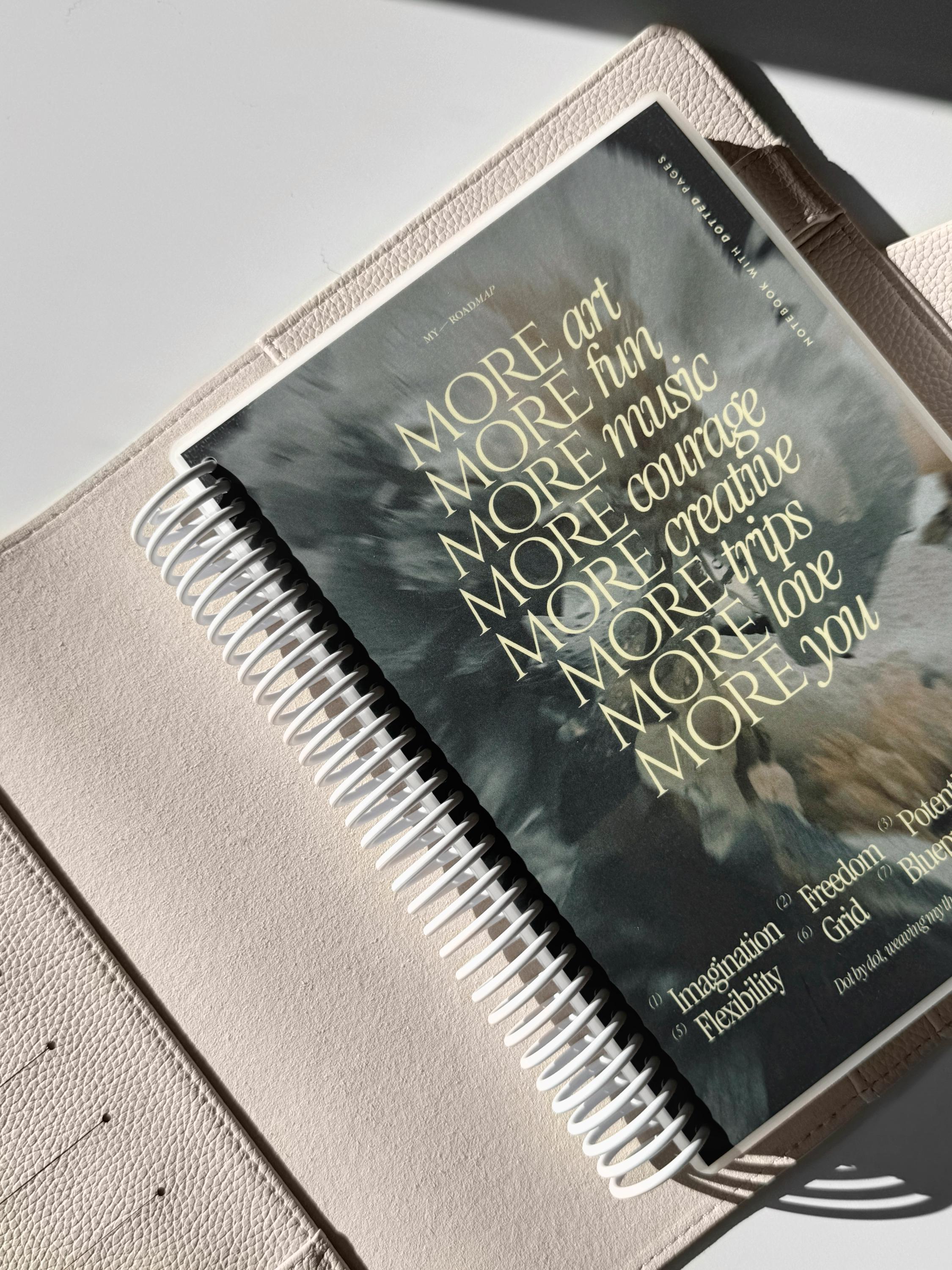Refillable Notebook Cover «ghost» (new Edition) | Personalizable | With ...