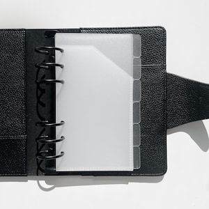Budget Umschläge 6 Hüllen mit seitlichen Tabs, Sparplan Umschläge, Geldumschläge für Finanzplaner mit Tabs, Umschläge ohne Zipper
