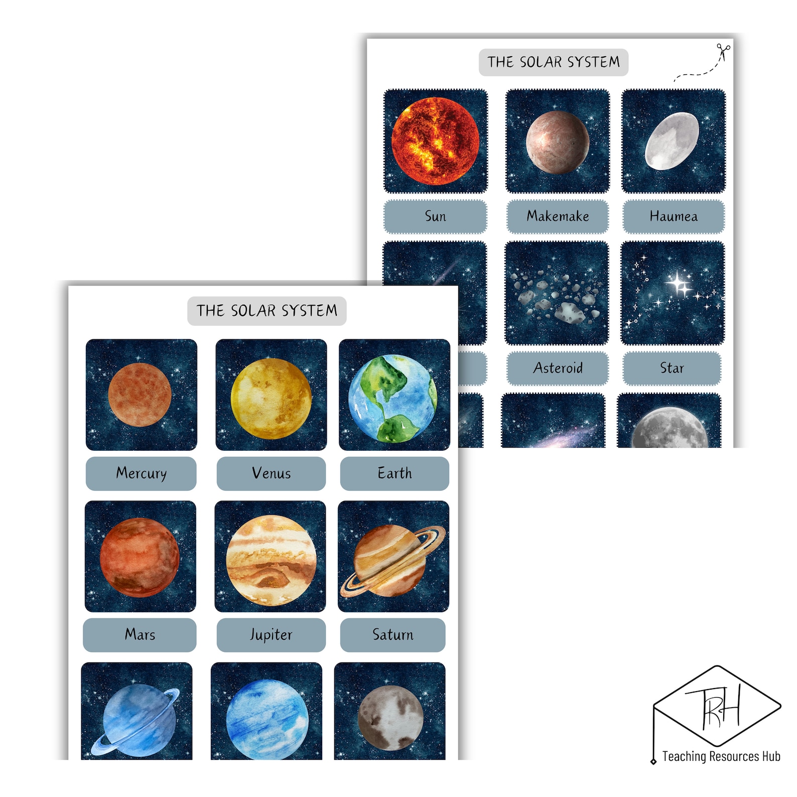 Solar System Toddler Busy Book Learning Pack - Montessori Materials ...