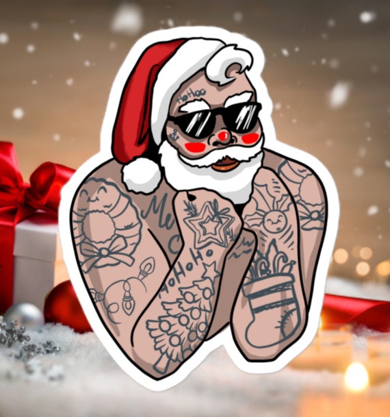 Tattooed christmas items