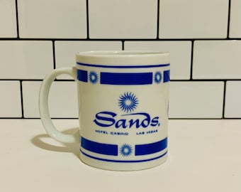 Vintage The Sands Hotel and Casino Las Vegas Mug, Souvenir Mug, Las Vegas Gift, Las Vegas Casino, The Sands