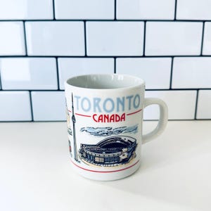 Vintage Toronto Canada Cofee Mug, Canada Souvenir, Toronto Souvenir Mug, Canada Gift, Retro Mug