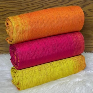 Authentic Ombre Kente 6 yards Genuine Ghana handwoven Kente fabric and Kente Cloth African fabric African Bonwire Ghana Kente Traditional