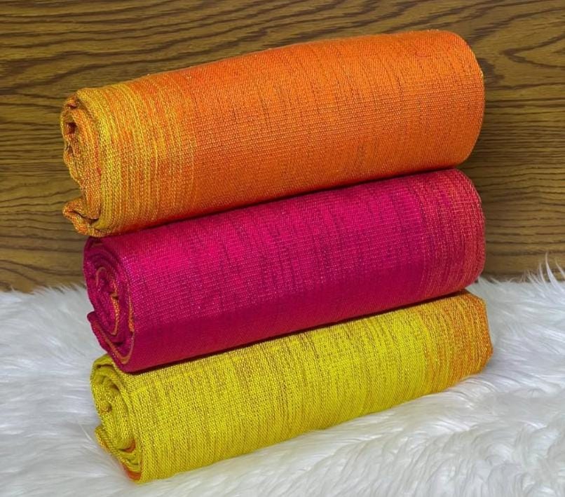 Authentieke handgeweven ombre kente-doek: 6-yard Ghana-stof