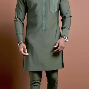 Men's Traditional Wear, African men's wear, African men's clothing, African wedding suit, Groomsmen suit, Groom's suit, men's senator suit