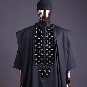 Agbada for men, African Agbada, African wedding suit, African men's clothing, AGBADA, African clothing for men, men's traditional | FREE DHL