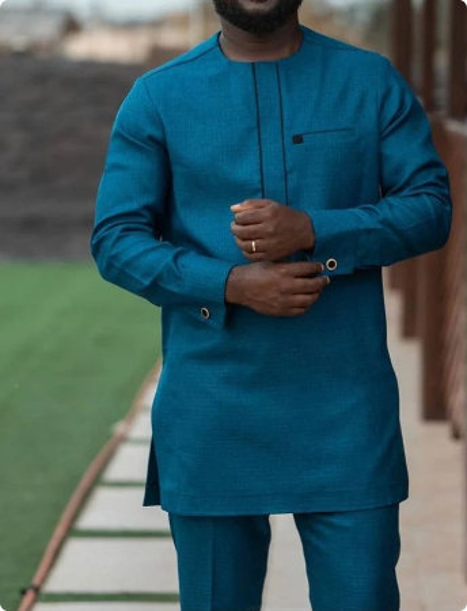 African Men Clothing Kaftan African Men Shirt and Down - Etsy