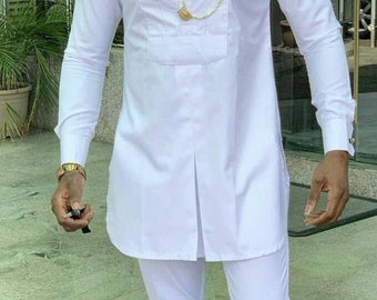 Men&#39;s Traditional Wear, African men&#39;s wear, African men&#39;s clothing, African wedding suit, Groomsmen suit, Groom&#39;s suit, men&#39;s senator suit