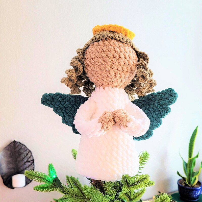 Crochet Angel Pattern Tree Topper Etsy