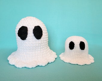 Patrón de ganchillo de fantasma de Halloween, descarga instantánea en PDF.