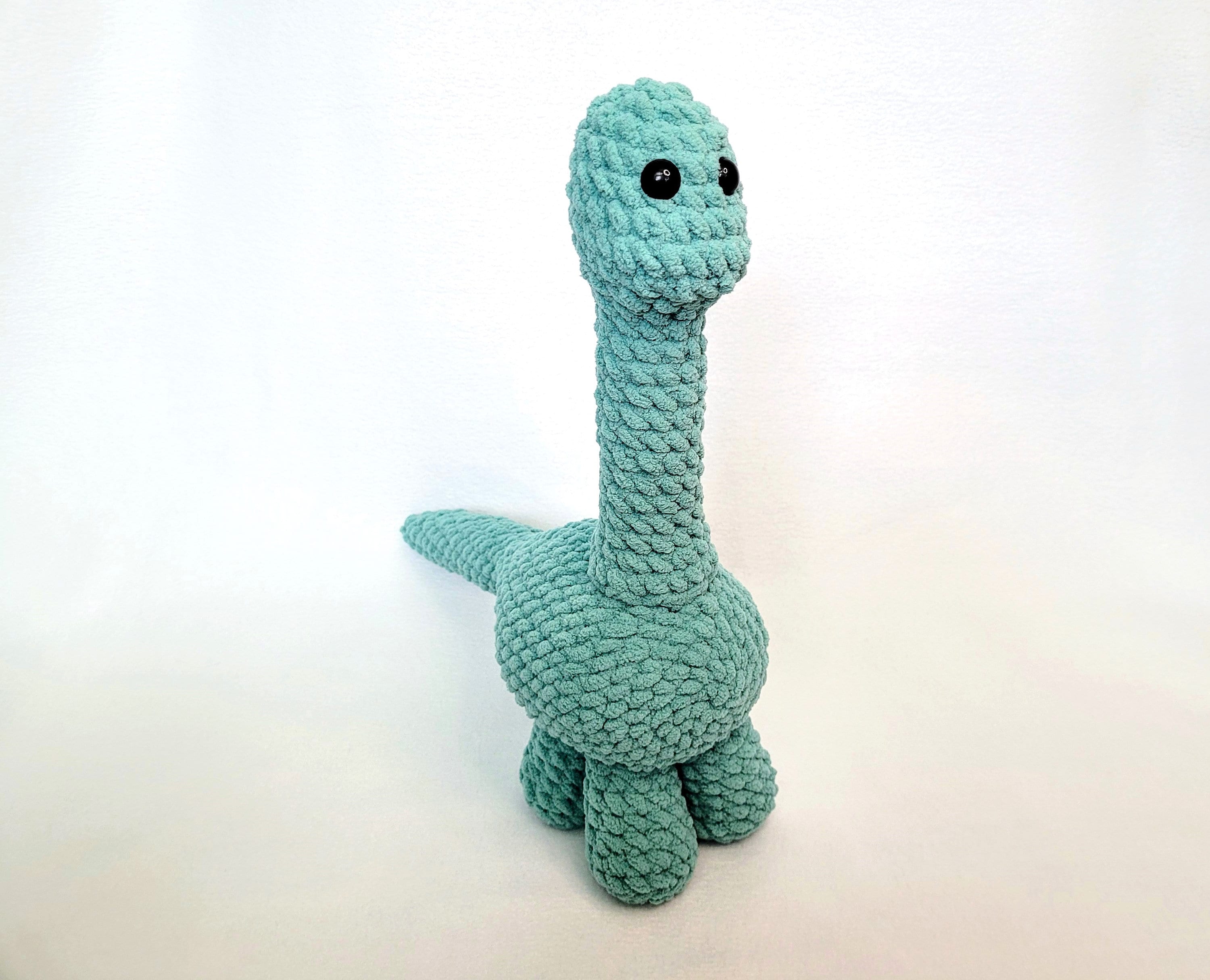Brontosaurus Dinosaur Plushie Crochet