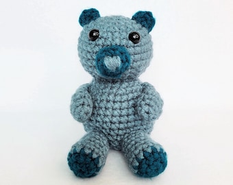Teddy Bear Crochet Pattern, Instant Download PDF