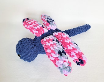 Dragonfly Crochet Pattern, Instant Download PDF