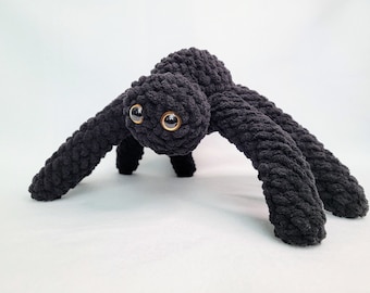 Spooky Halloween Spider Crochet Pattern, Instant Download PDF