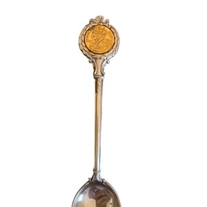 Coronation of King George VI and Queen Elizabeth teaspoon