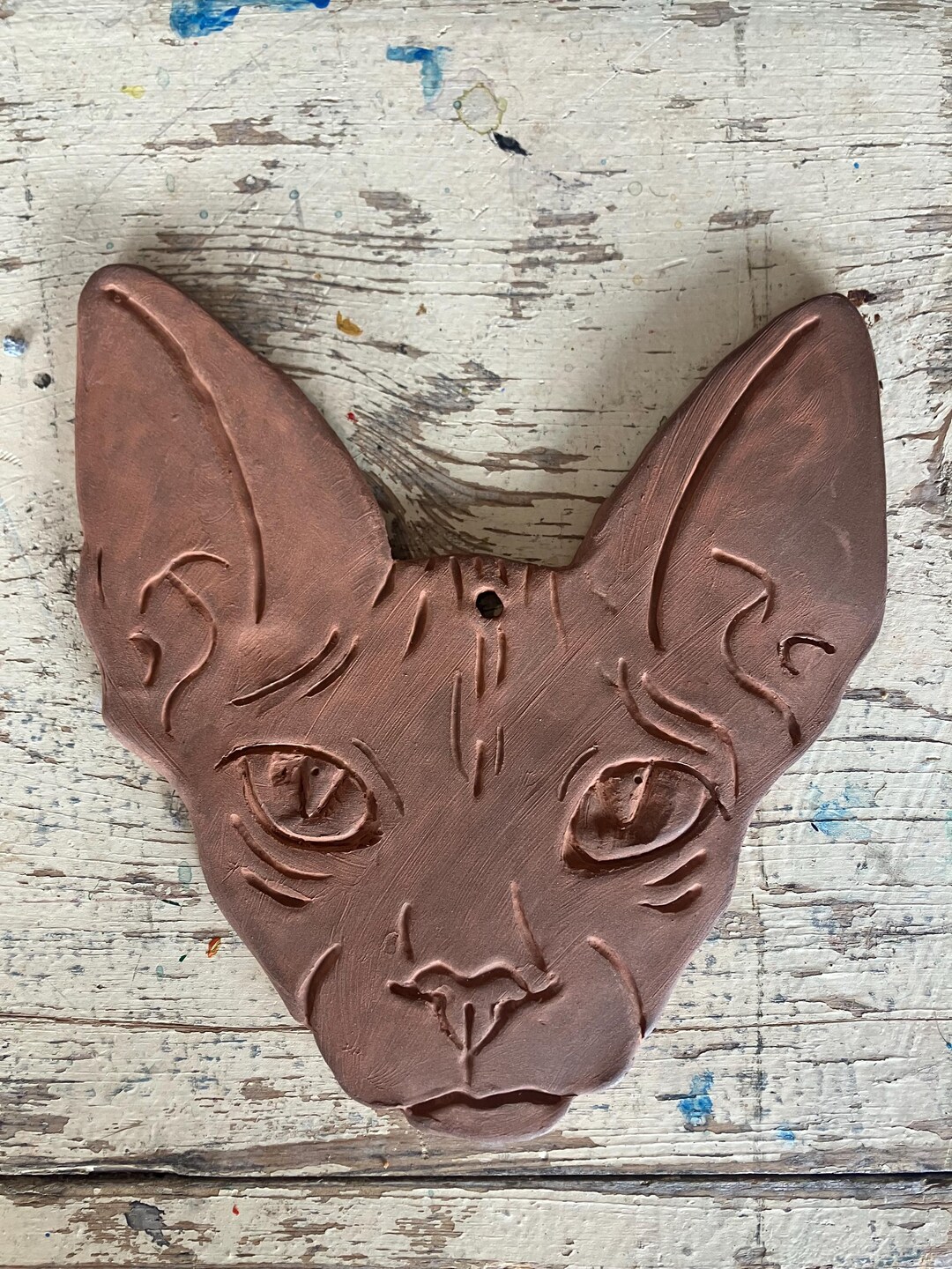 Terracotta Sphinx Ceramic Tile Pet Portrait - Etsy