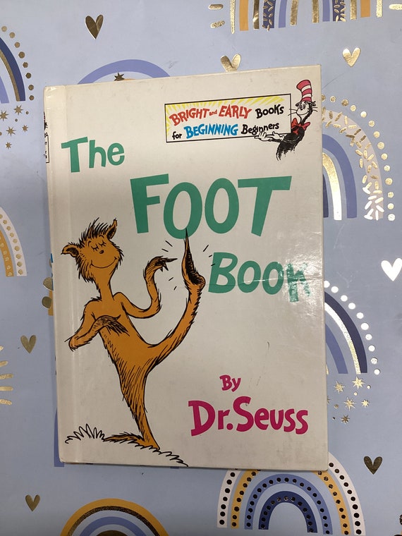 1968 Dr. Seuss Foot Book: Rare First Edition Hardcover - Etsy