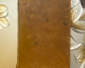 New Hampshire State Laws Rare Antique Leatherbound Book 1824 VG Historical Legal Collector's Book