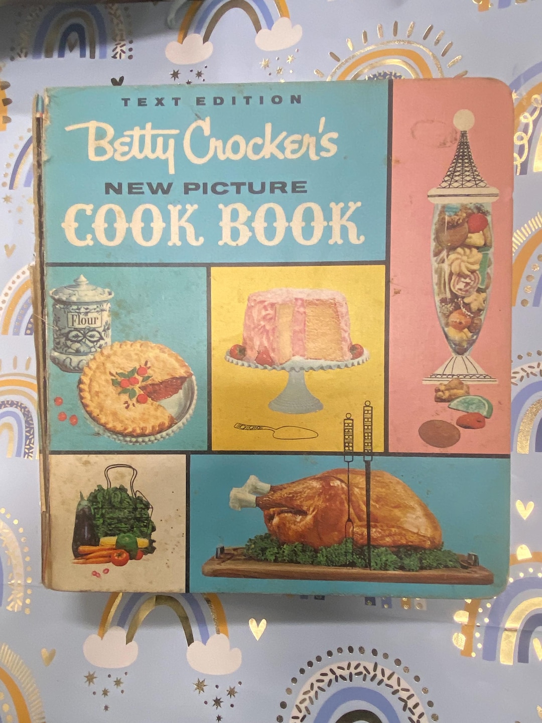 Betty Crocker's New Picture Cook Book Rare Vintage Ringbinder Book
