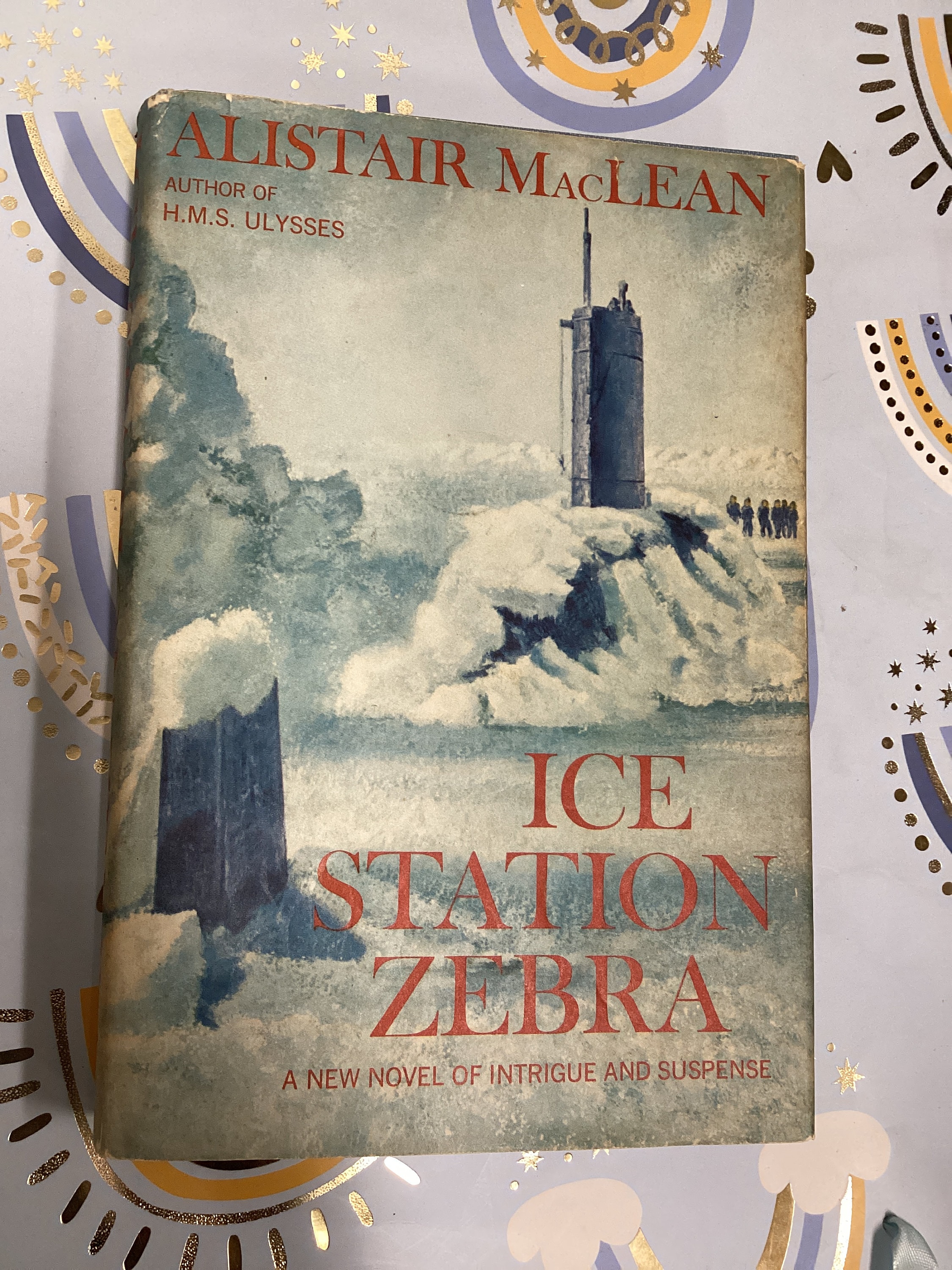 Ice Station Zebra: Alistair Maclean, 1963 First Edition Cold War