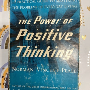 1954 &quot;The Power of Positive Thinking&quot; 1st Edition Hardcover Book