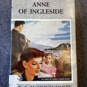 ANNE OF INGLESIDE Rare Vintage 1939 Rare  Edition Hardcover Classic Book By L M Montgomery An Anne Of Green Gables Book For Collectors