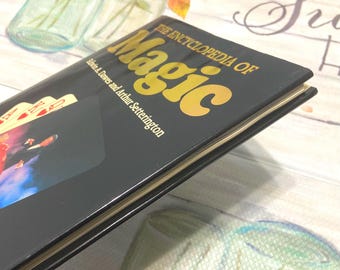 The Encyclopedia of Magic | 1986 Vintage Hardcover Reference Book for Magicians