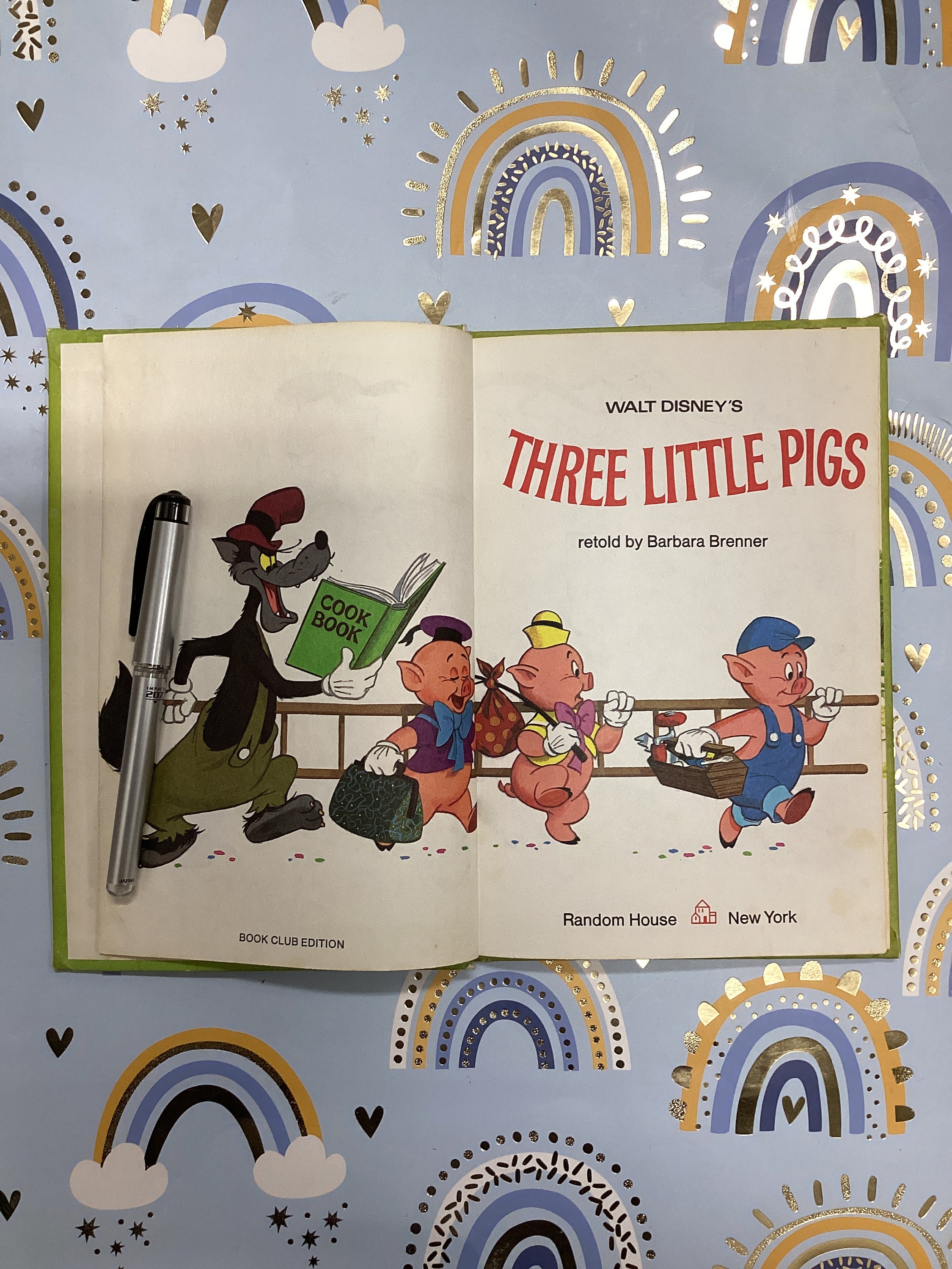 3びきの子豚　ウォルトディズニー　昭和レトロ ディズニー名作絵話20 3びきのこぶた 昭和レトロ 講談社 レア 昭和56年