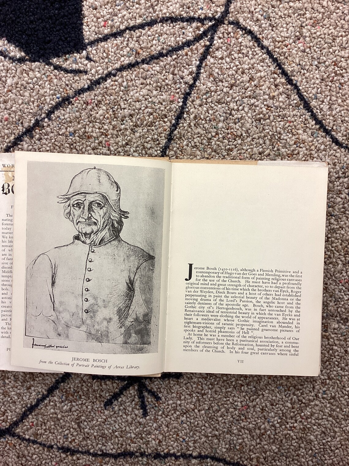 Jerome Bosch: Rare Vintage First French Edition, Godfrey M. Hardcover, photo 3 of 5