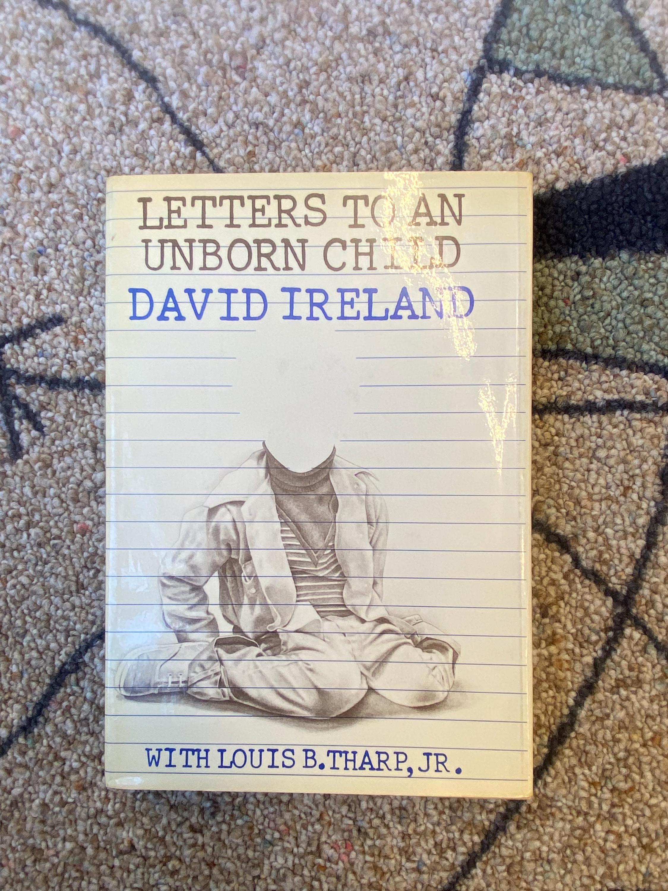 希少なヴィンテージ初版：生まれていない子供への手紙、1974年ハード
