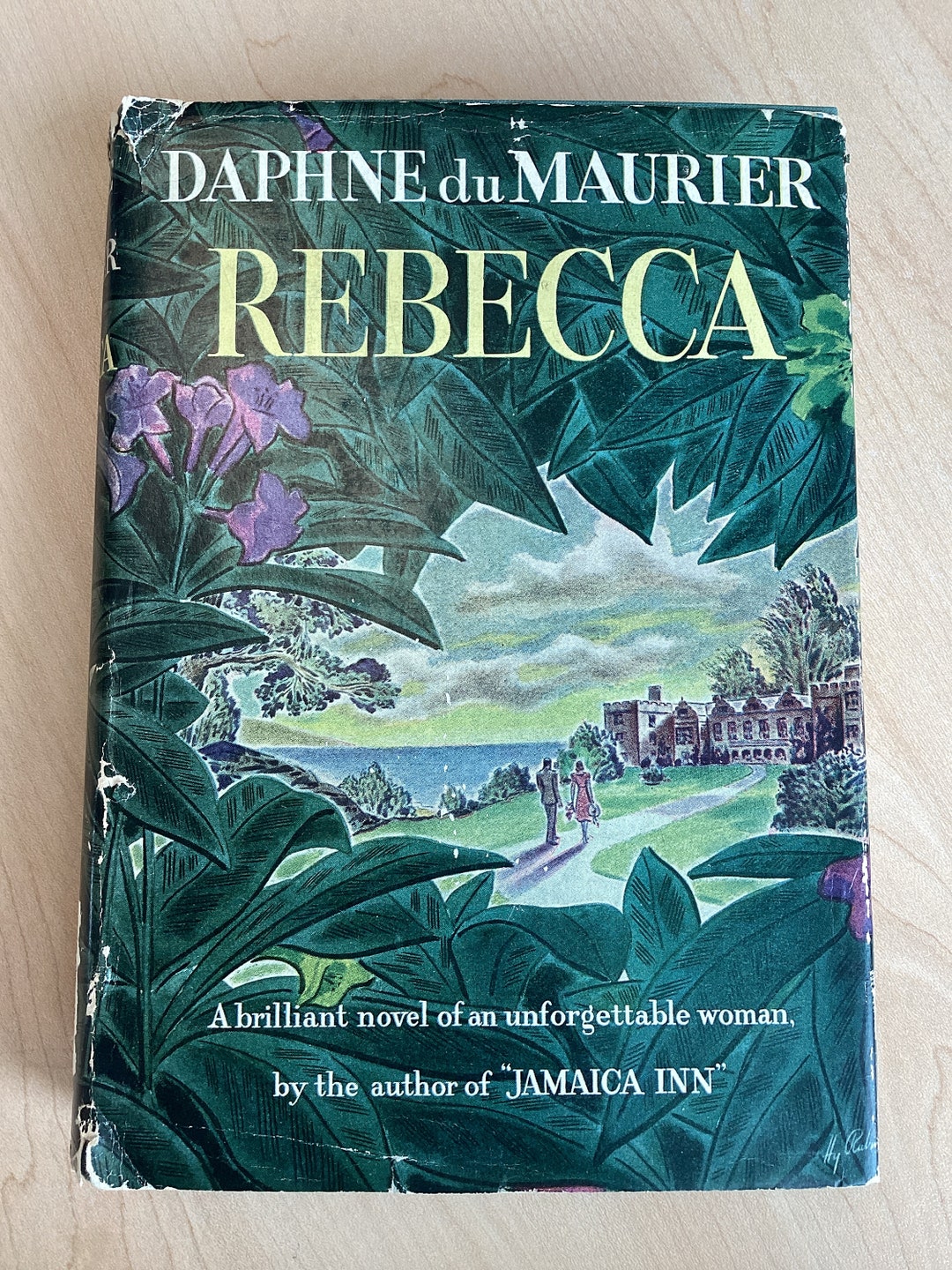 Rebecca by Daphne Du Maurier, 1938 Literary Guild Edition - Etsy