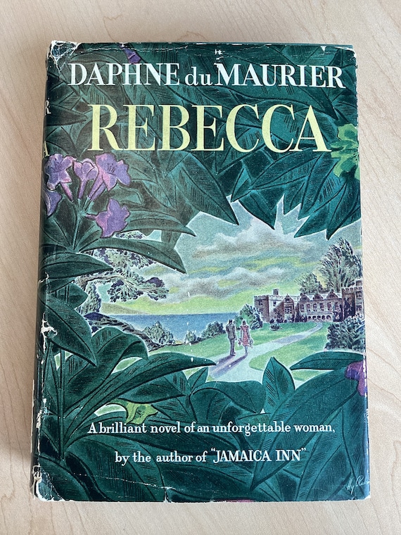 Rebecca by Daphne Du Maurier, 1938 Literary Guild Edition - Etsy