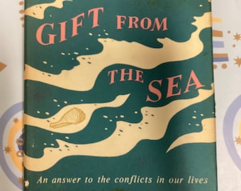 1955 GIFT FROM The SEA by Anne Lindbergh Morrow First Edition Hardcover Vintage Book Inscribed