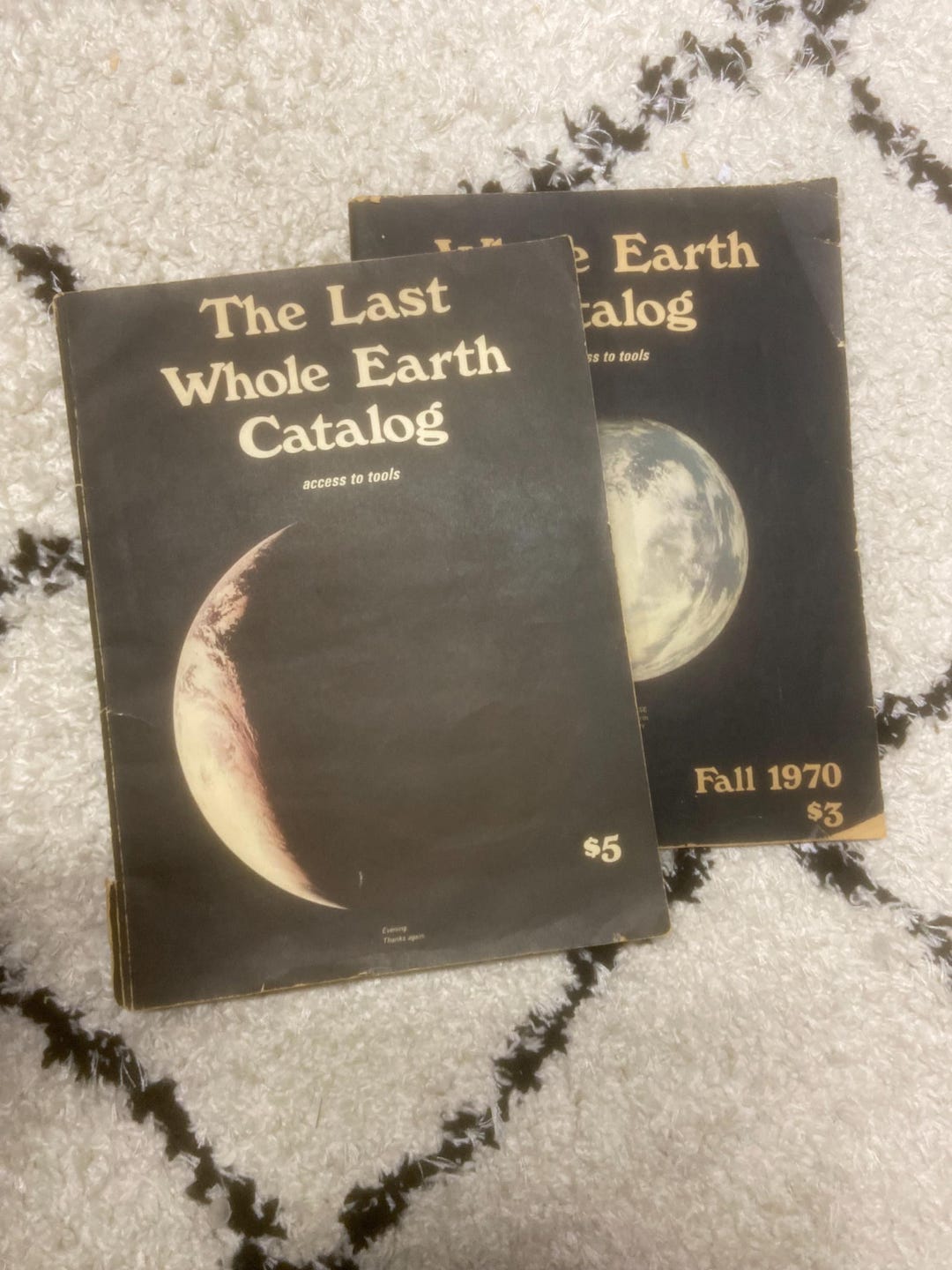 The Last Whole Earth Catalogs Very Rare Journal of the Counterculture