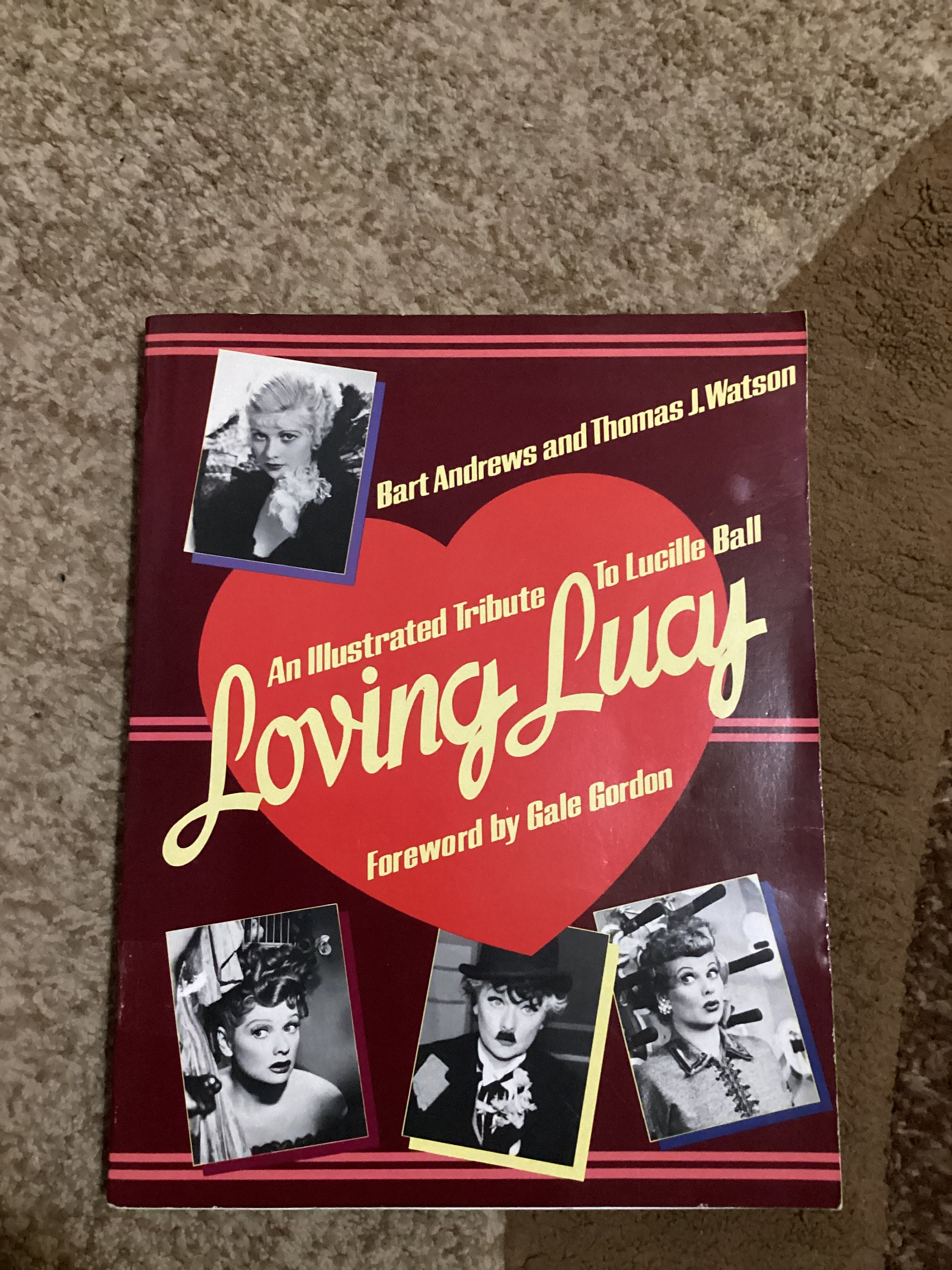 LUCY  : First Landing 公式フォトブック トレカ Vintage Loving Lucy Illustrated Tribute Book: Lucille Ball, 1980