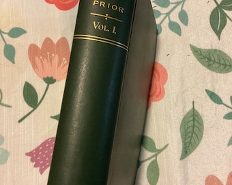May include: A green hardback book titled "Goldsmith's Works" by Prior, Volume I. The book is published by Lovell.