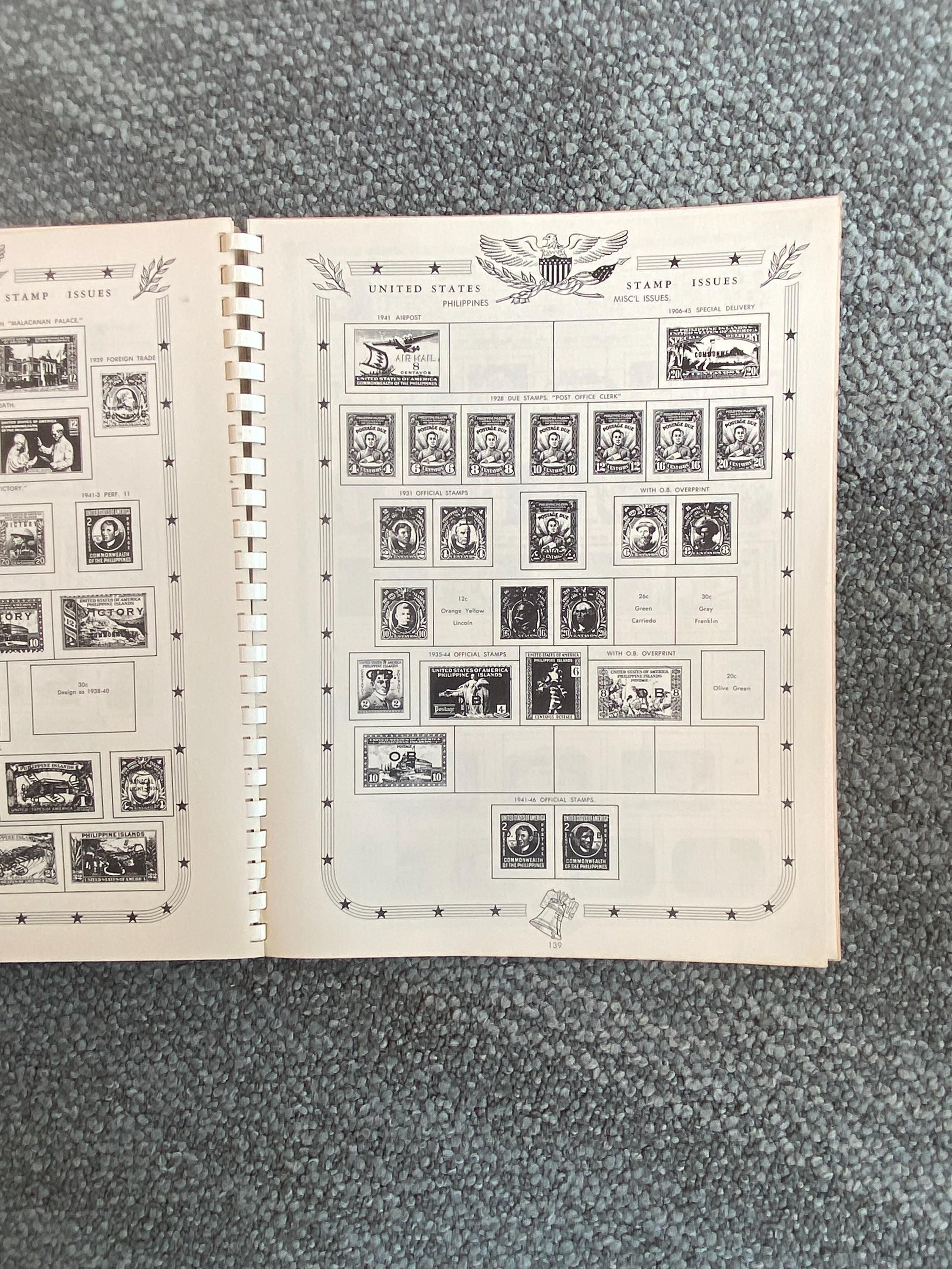Vintage US Stamp Album | 1860s-era American Stamps | 1959 Grossman  display picture 1