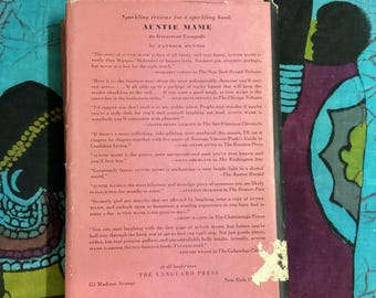 Auntie Mame: Rare 1955 First Edition Hardcover Book - Etsy