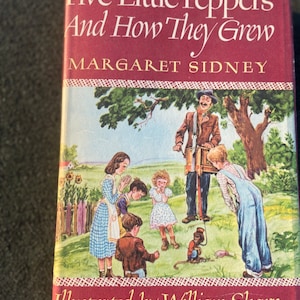 Five Little Peppers: Vintage Children&#39;s Hardcover Book, 1948 Edition