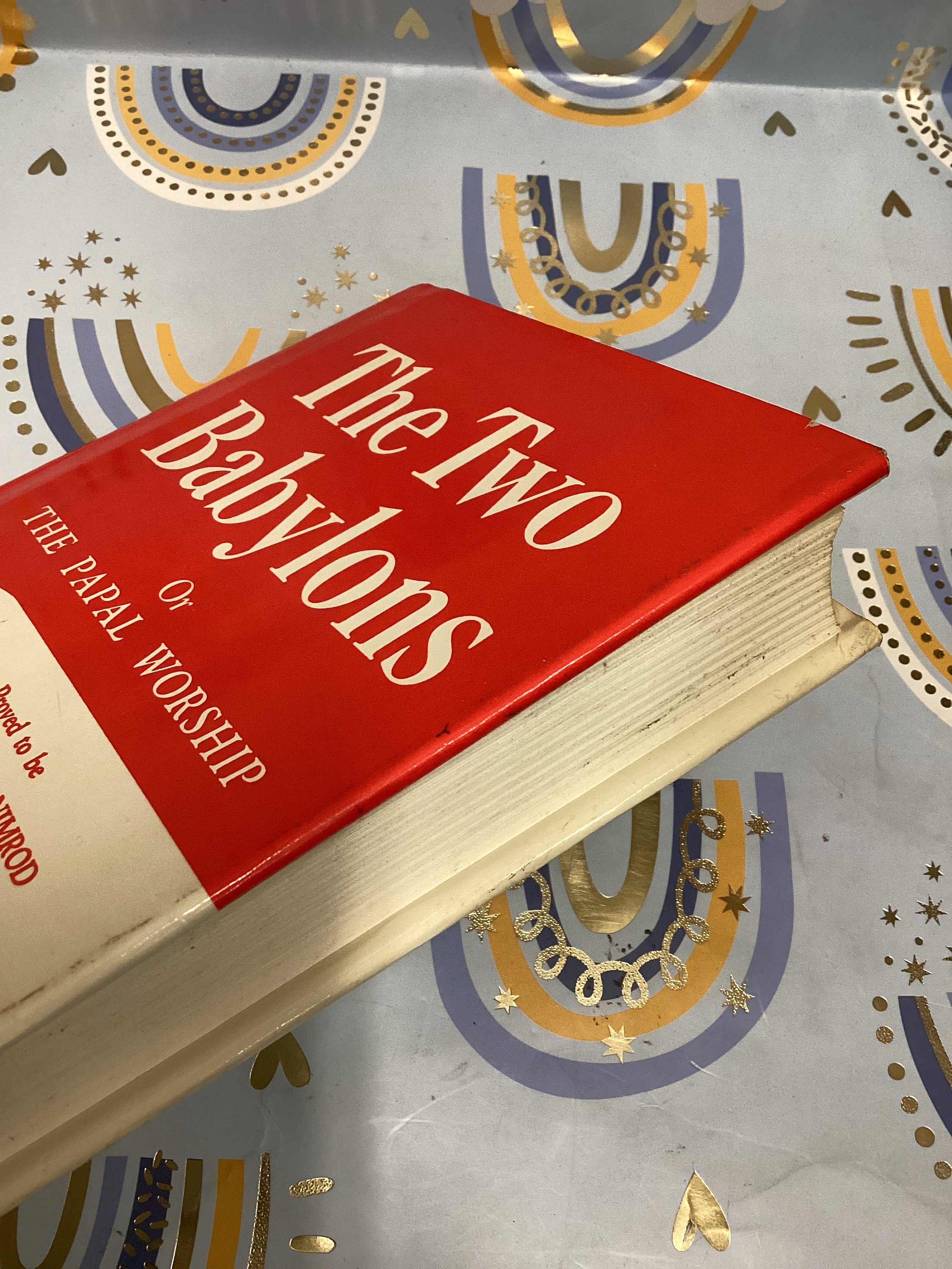 Las dos Babilonias Libro: 1959 Alexander Hislop, Culto papal - Etsy México